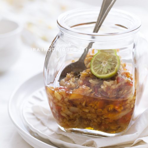 Sambal Bawang Putih Crunchy
